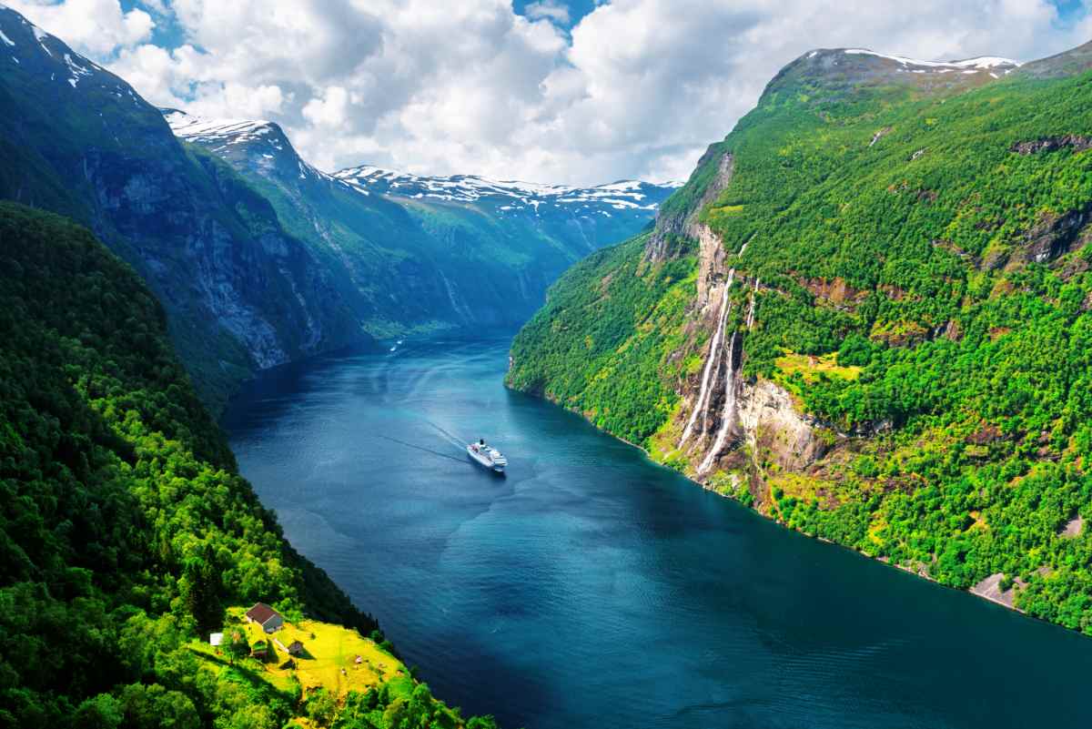 Fjord cruises in Norway in July