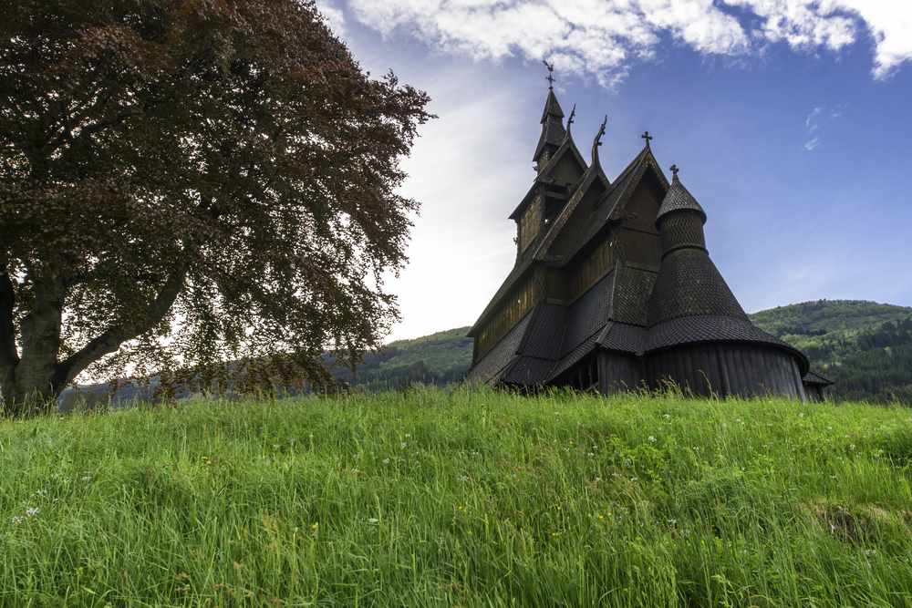  Hopperstad stave church in Norway