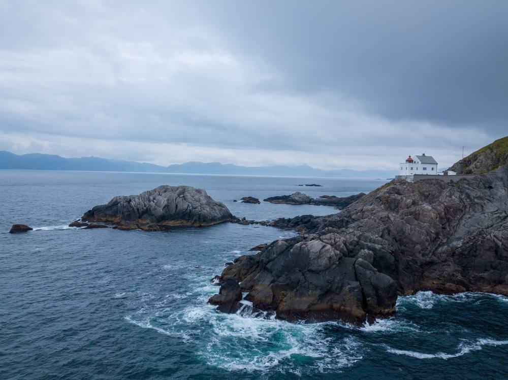 Krakenes lighthouse in Norway