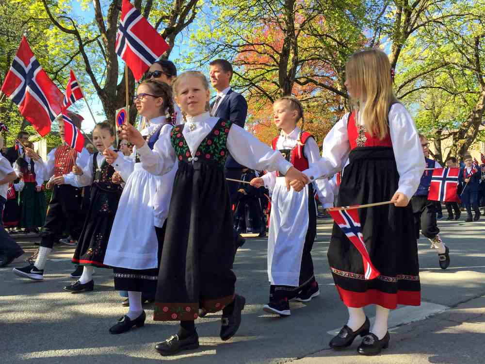 Traditional dress in Norway