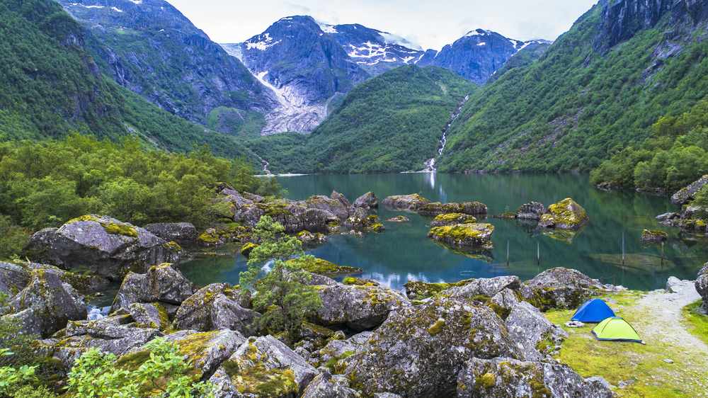 Folgefonna National Park in Norway