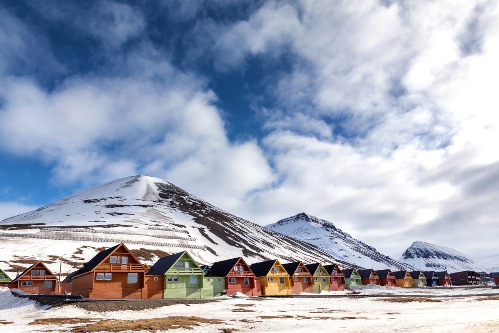 Houses in Svalbard