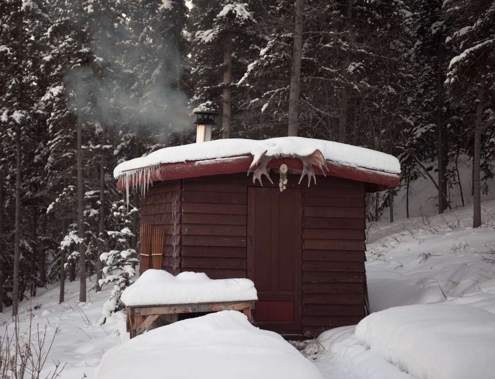 Wood Sauna in Norway