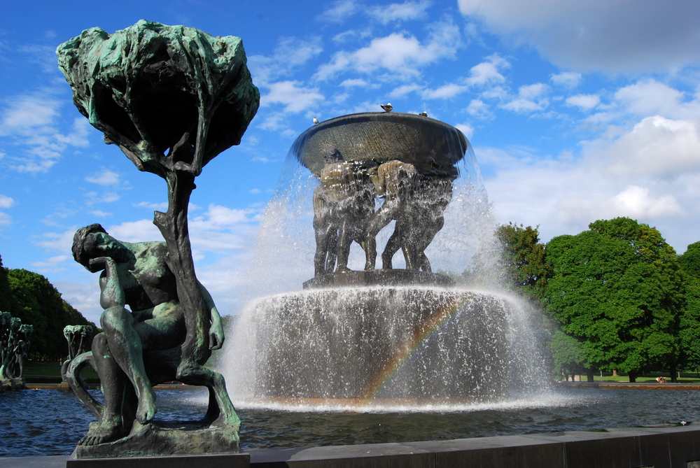 Sculpture park in Oslo