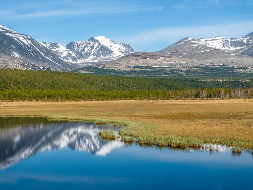 Mountains in Rondane National Park