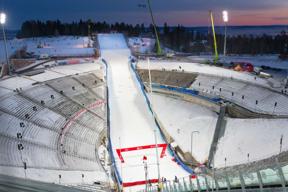 Ski Jump in Oslo