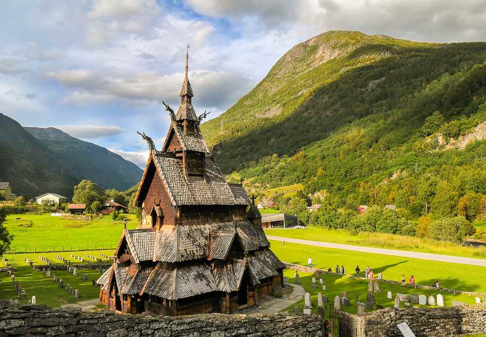 Amazing Borgund in Norway