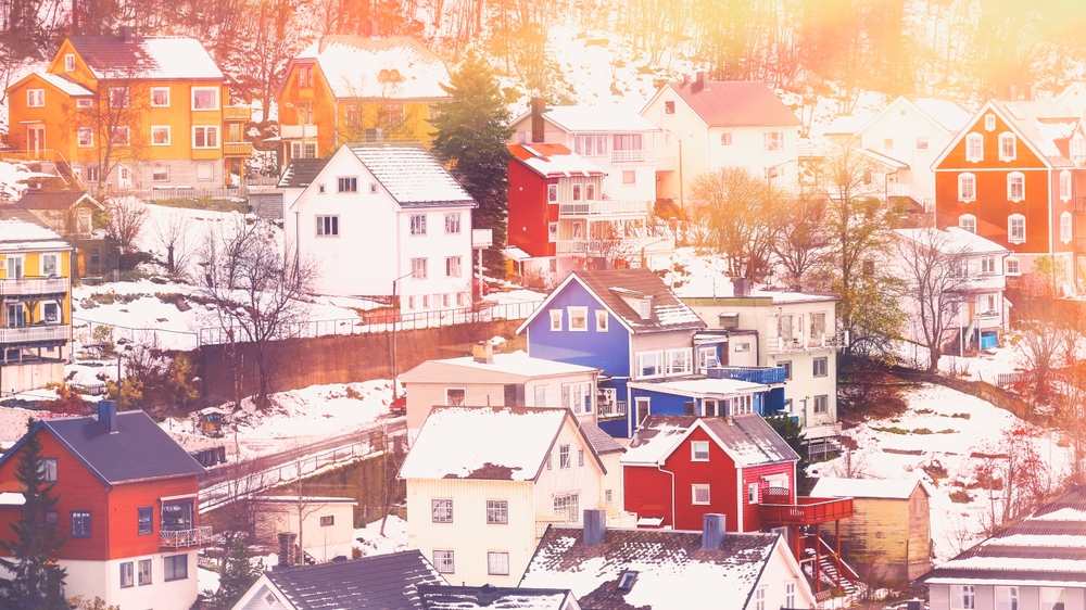 Narvik town in Norway