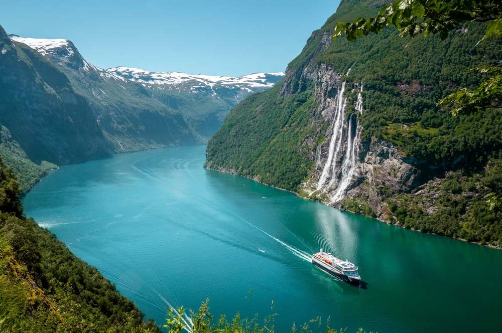 Exploring the Majestic Seven Sisters Waterfall in Norway