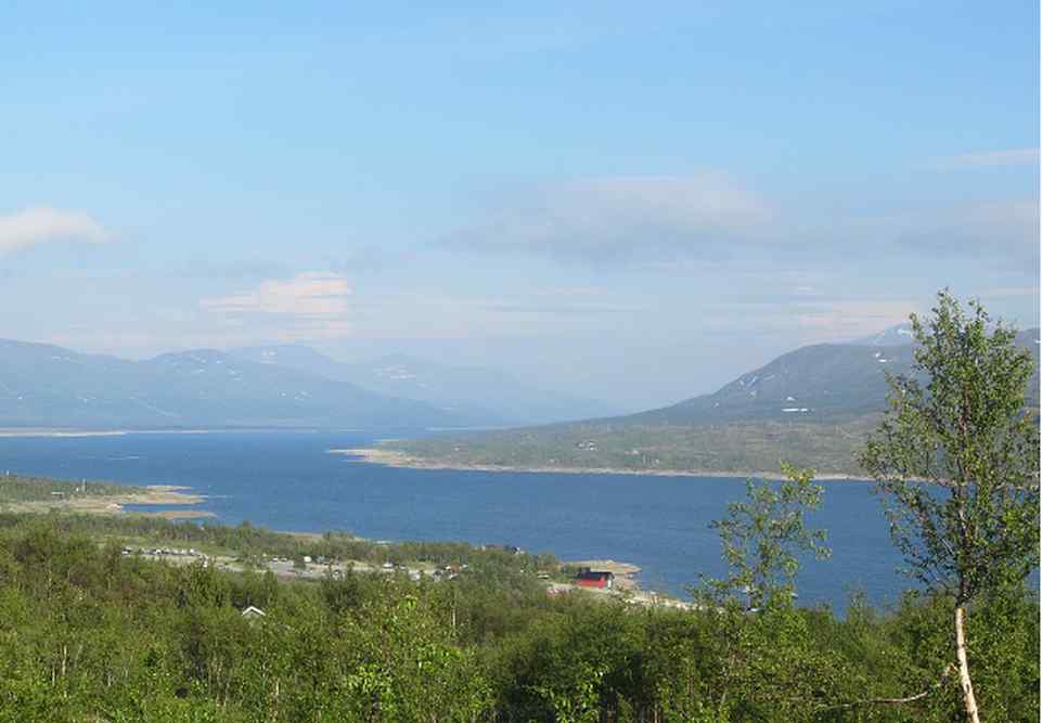 Lake Altevatnet in Norway