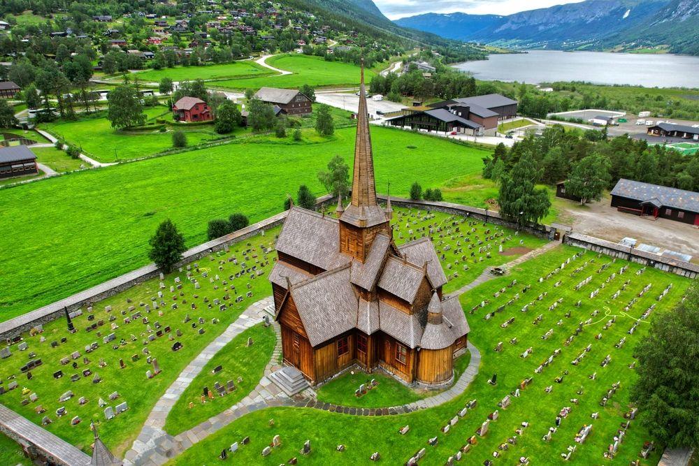Lom Stave Church in Norway
