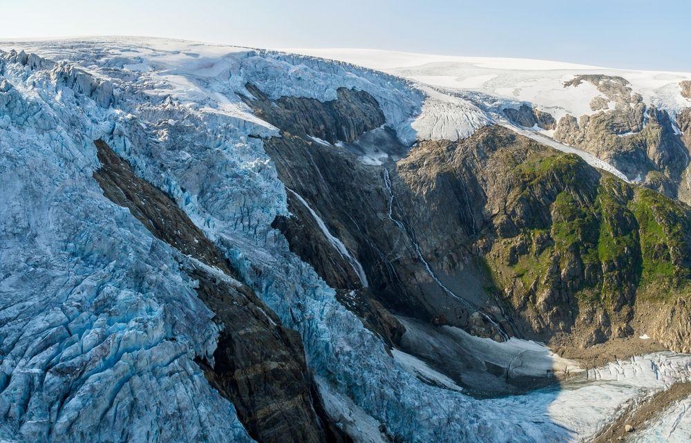 Folgefonna Glacier in Norway