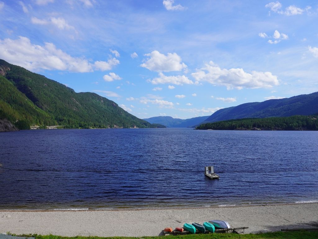 Norwegian lake Seljord