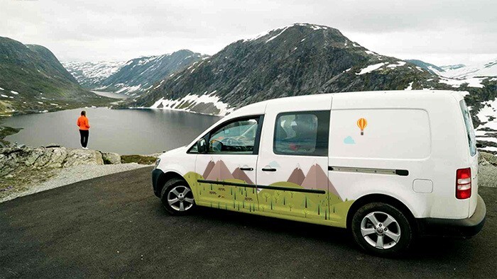 Discovering Norway by camper